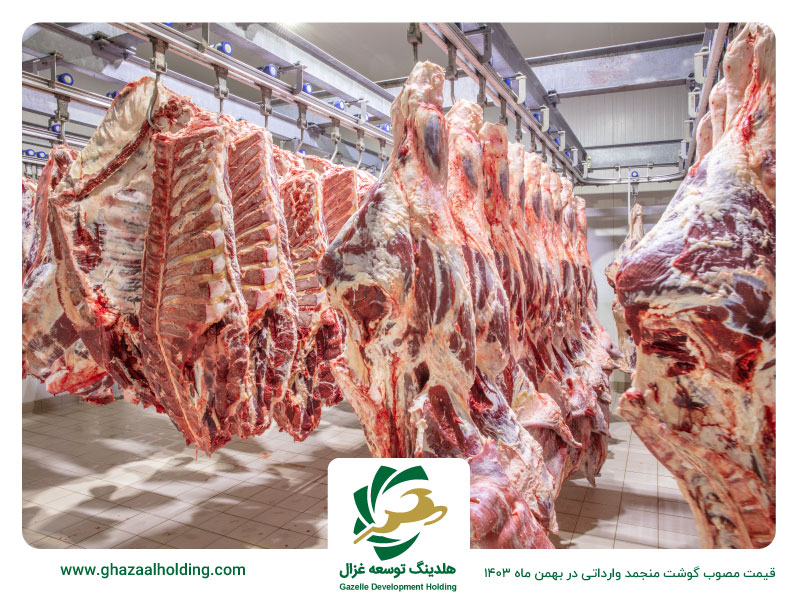 قیمت مصوب گوشت وارداتی